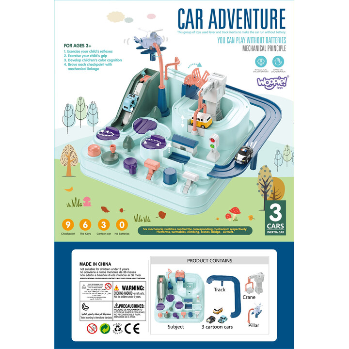 WOOPIE Interactive Car Track "Car Adventure"