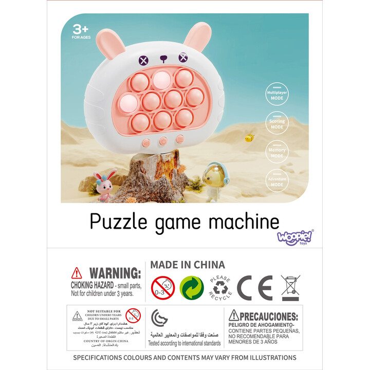 WOOPIE POP IT Electric Anti-Stress Arcade Bunny Game
