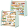 TOOKY TOY Double-Sided Abacus Alphabet Pictures