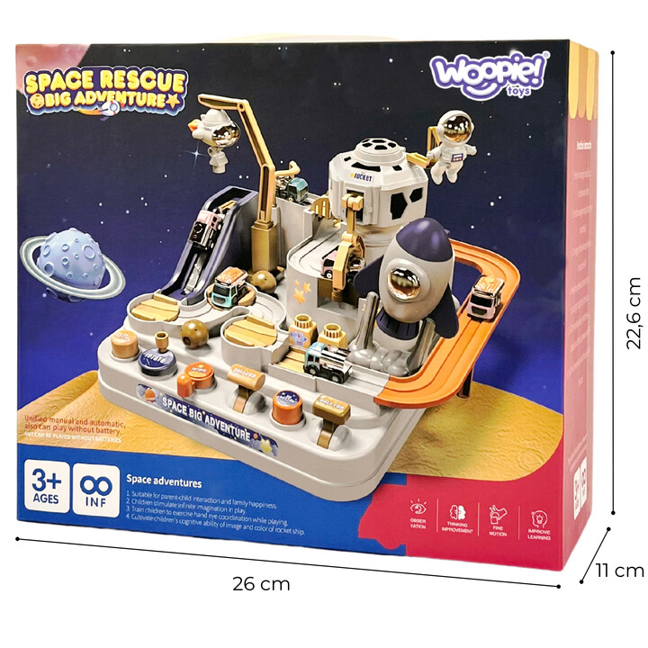 WOOPIE Interactive Car Obstacle Course "Astronaut's Space Adventure"