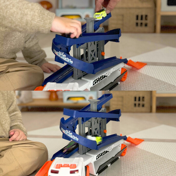 Woopie Parking Garage Track Transporter Truck Tow Truck Car XL