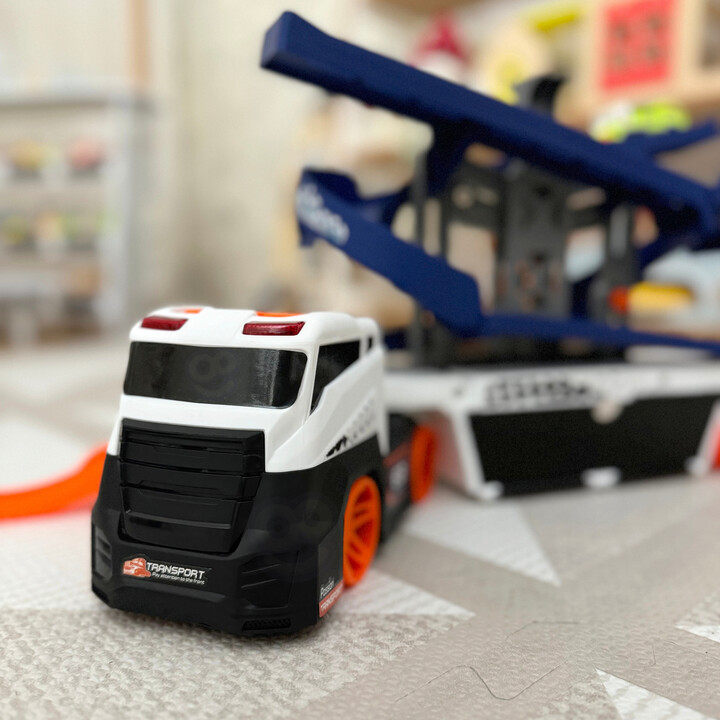 Woopie Parking Garage Track Transporter Truck Tow Truck Car XL