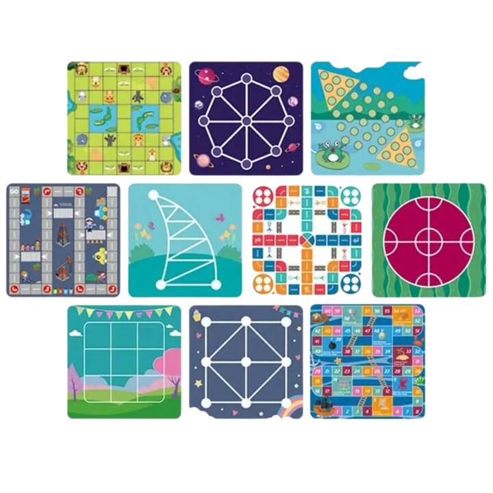 WOOPIE 10-in-1 Logic Board Game Set