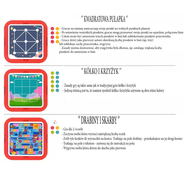 WOOPIE 10-in-1 Logic Board Game Set