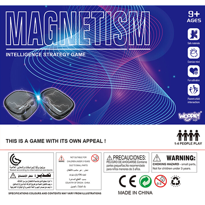 WOOPIE Game Magnetic Stones in a String 20 pcs.