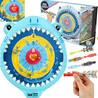 WOOPIE Magnetic Dart Game Safe Dart Board Happy Shark
