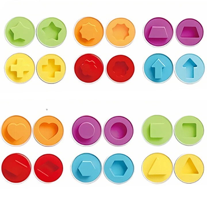 WOOPIE Kura Montessori Sorter Kształtów