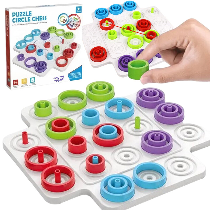 WOOPIE IQ Logic Game Strategic Brain Training Tic-Tac-Toe 36 pcs.
