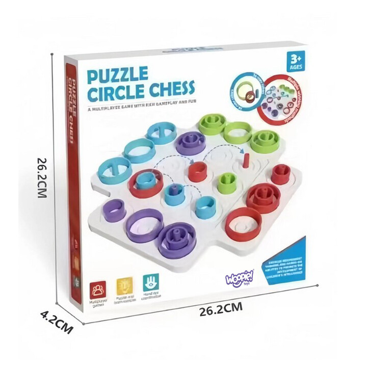 WOOPIE IQ Logic Game Strategic Brain Training Tic-Tac-Toe 36 pcs.