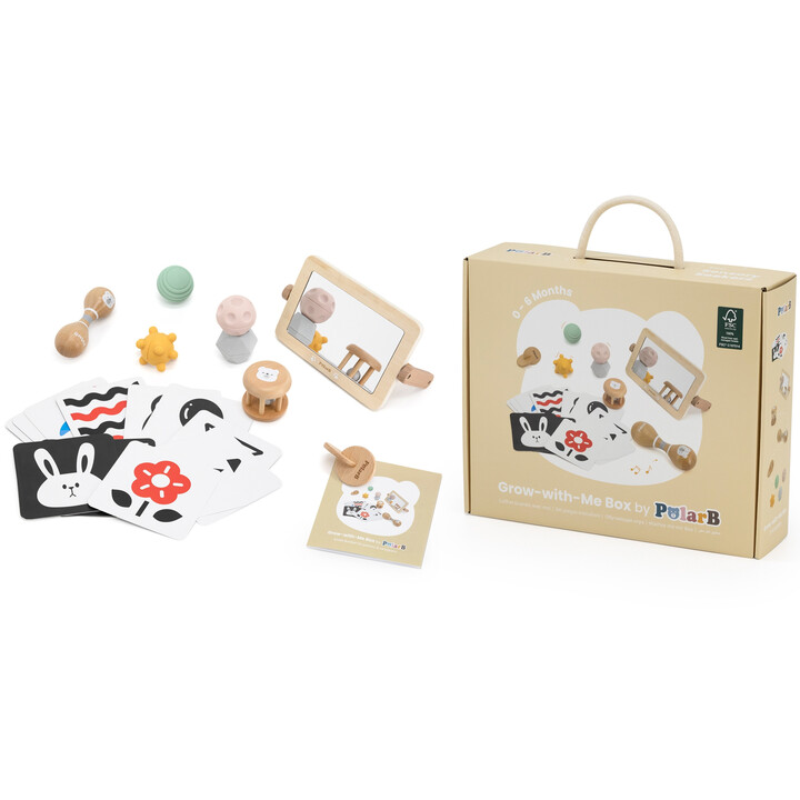 VIGA Educational Toy Box Set from birth to 6 months