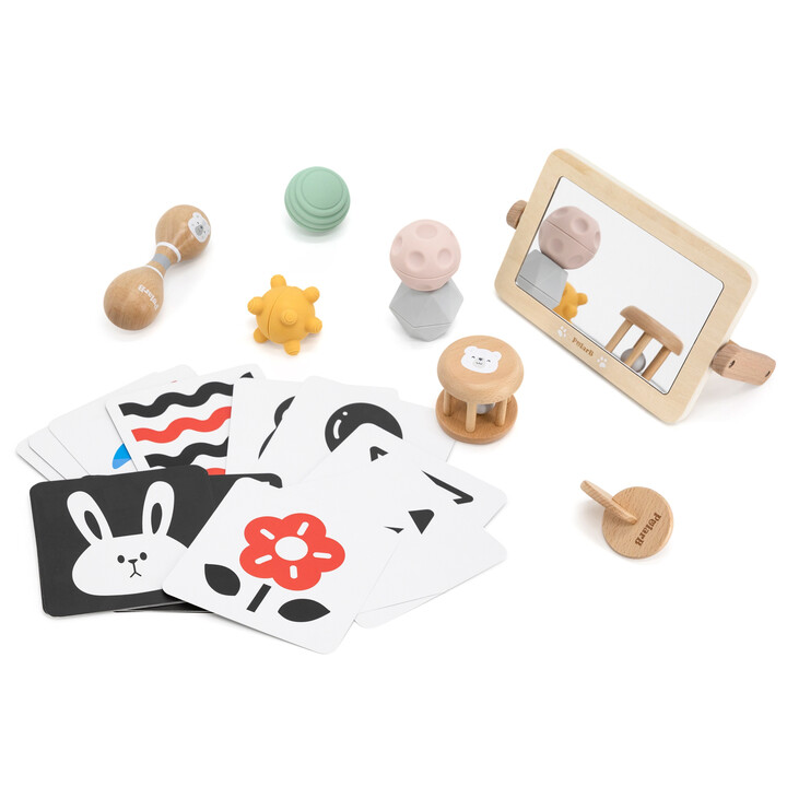 VIGA Educational Toy Box Set from birth to 6 months