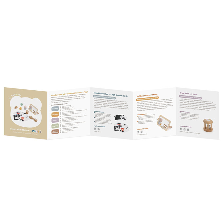 VIGA Educational Toy Box Set from birth to 6 months