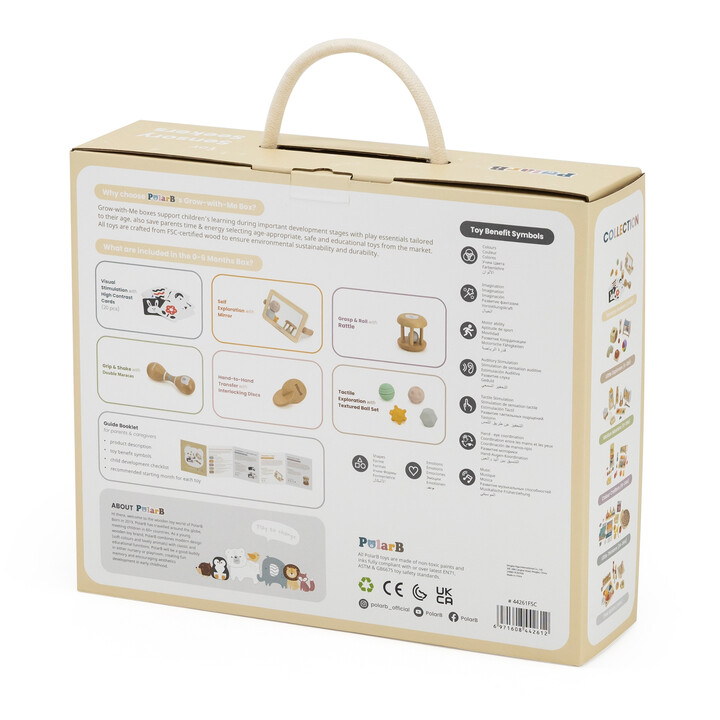 VIGA Educational Toy Box Set from birth to 6 months