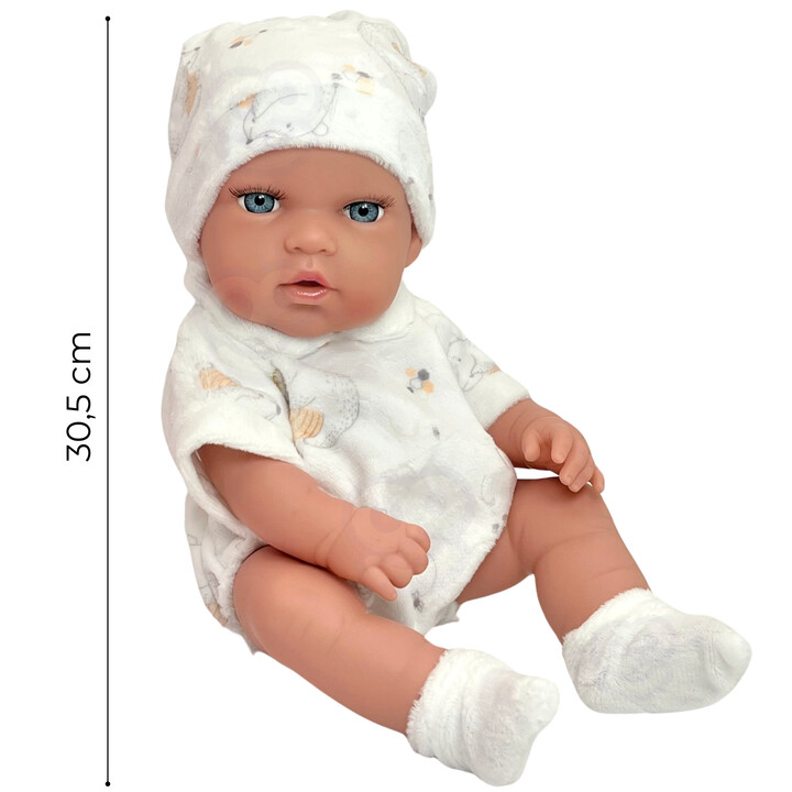 WOOPIE ROYAL Baby Doll Set 30.5 cm + Pink Carrier