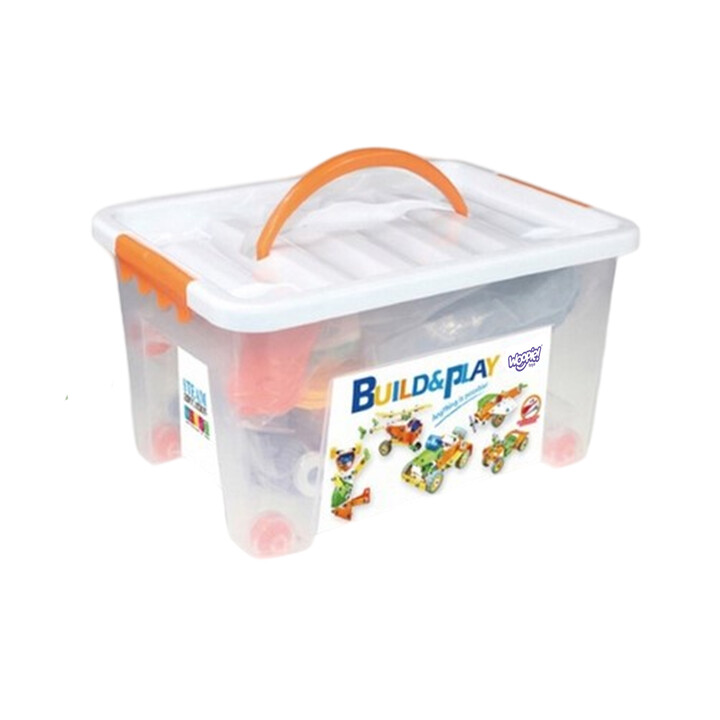 WOOPIE Construction Bricks Set STEM Vehicles 163 pcs.