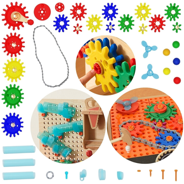 MASTERKIDZ STEM Workbench Accessory Set 111 pcs.