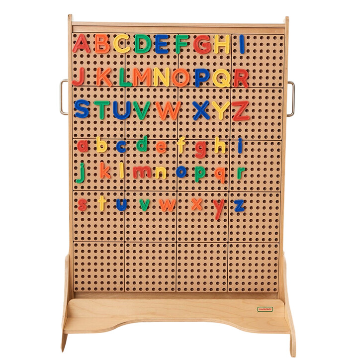 MASTERKIDZ Alfabet Zestaw 122 Liter Dużych i Małych