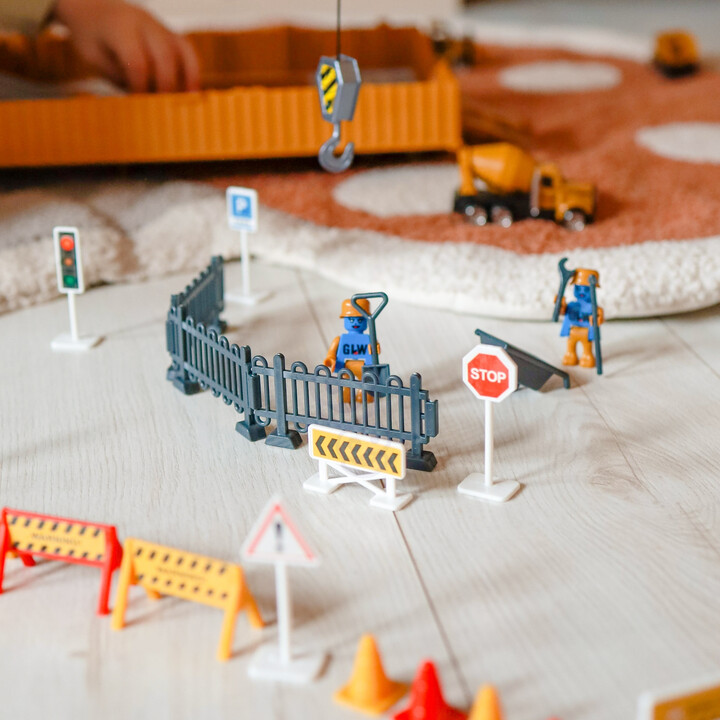 WOOPIE Truck 6 in 1 Construction Set Crane Springs Accessories