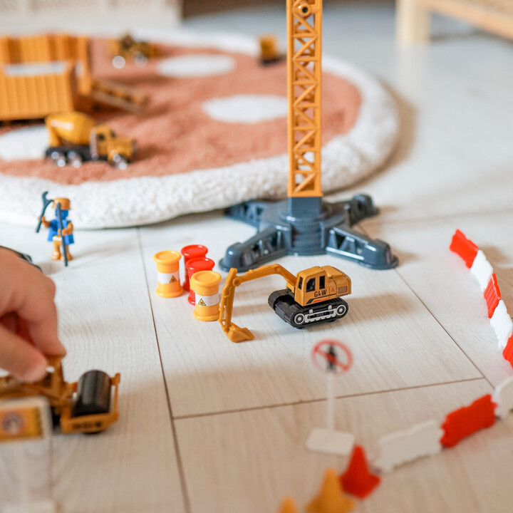 WOOPIE Truck 6 in 1 Construction Set Crane Springs Accessories