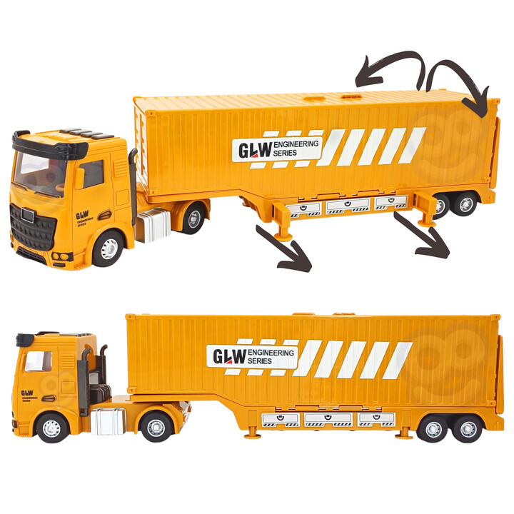 WOOPIE Truck 6 in 1 Construction Set Crane Springs Accessories