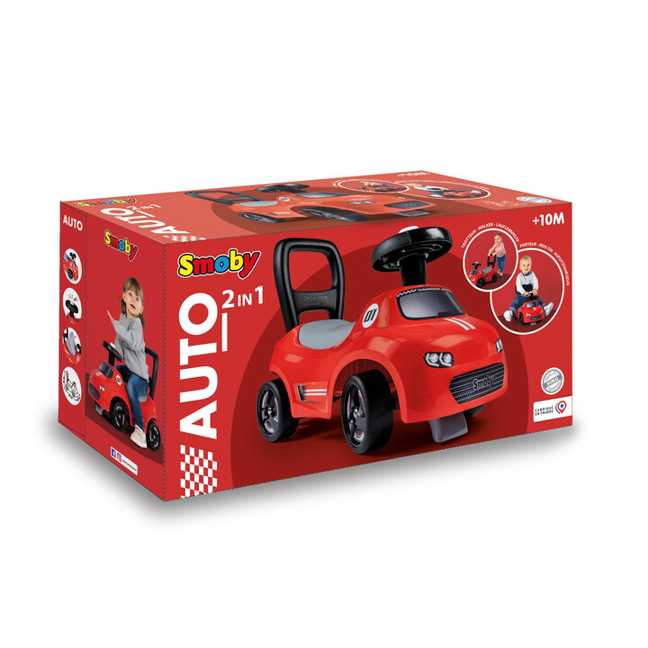 Smoby Red Ride-On with Horn