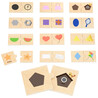 VIGA Puzzle Set Connecting Shapes and Objects
