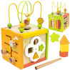 VIGA Wooden Educational Cube 5-in-1