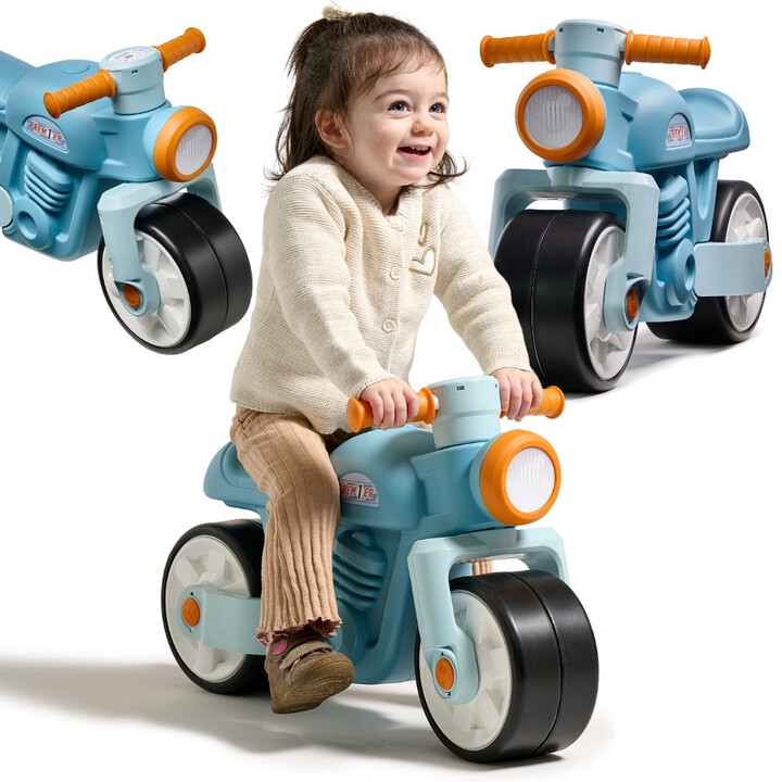 FALK Ride-on Ride-on Quiet Wheels Motor Prem1er Retro Blue 1+