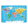 CLASSIC WORLD Wooden Puzzle World Map for Children Jigsaw Puzzle