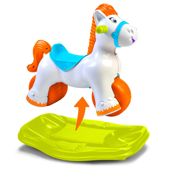 FEBER Interactive Rocking Horse 2 in 1 – Running Ride-on