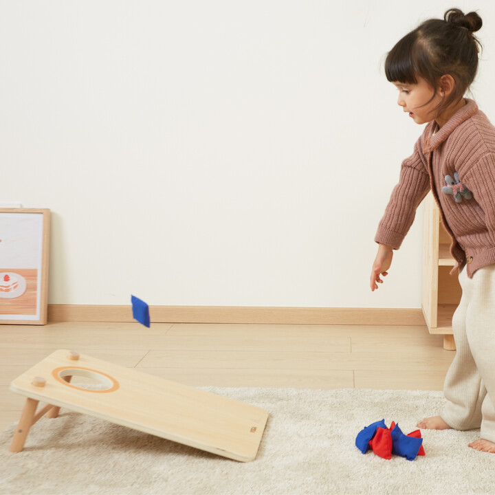 Viga 2-in-1 Skill Game Tic-Tac-Toe + Cornhole - Throw to the Target