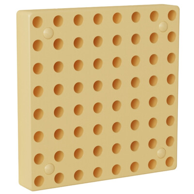 MASTERKIDZ Creative STEM Science Board Wall Panel 20x20 cm Without Mounting Panel
