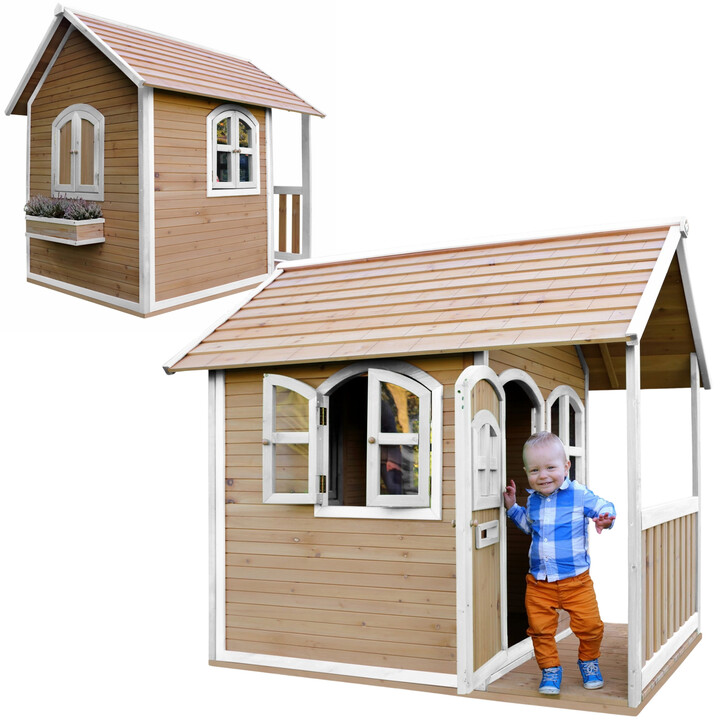AXI Wooden House with Windows Alex Playhouse 178 cm