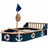 AXI Wooden Sandbox Doris Pirate Ship with Storage + Cover 153 cm