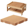MASTERKIDZ Set of 4 Panel Overlays for Building with Small Blocks