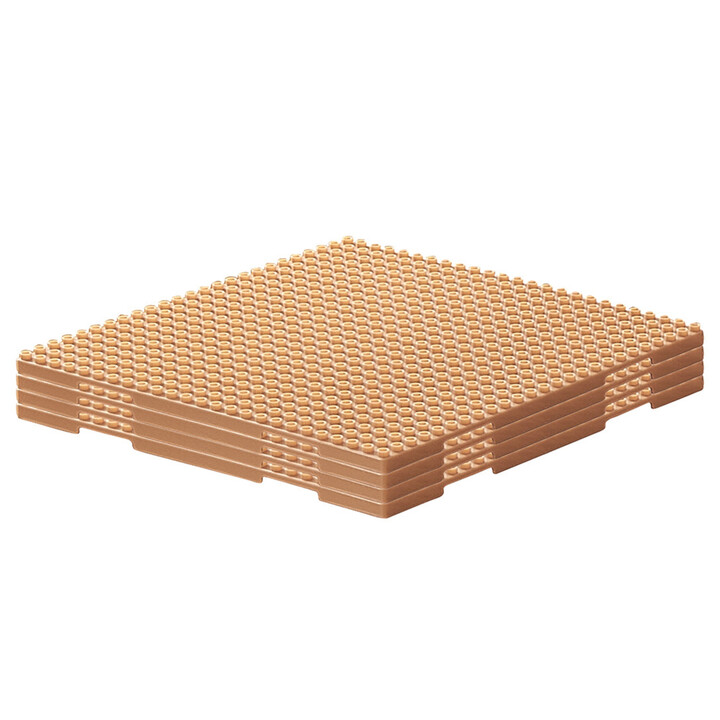 MASTERKIDZ Set of 4 Panel Overlays for Building with Small Blocks