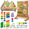 MASTERKIDZ STEM Ball Track Construction Block Set 359 pcs.