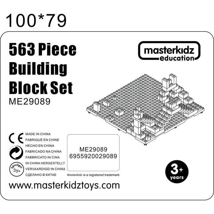MASTERKIDZ STEM Building Block Set 563 pcs.