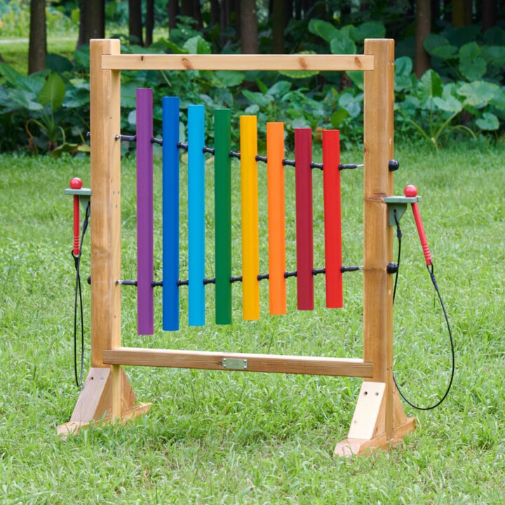 MASTERKIDZ Rainbow Bells Colorful Play Board