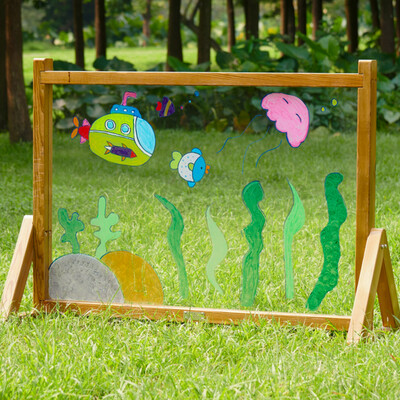 MASTERKIDZ Acrylic Board with Transparent Painting Surface