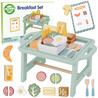 WOOPIE GREEN Breakfast Set and Restaurant - Ordering Game with Tray and Accessories