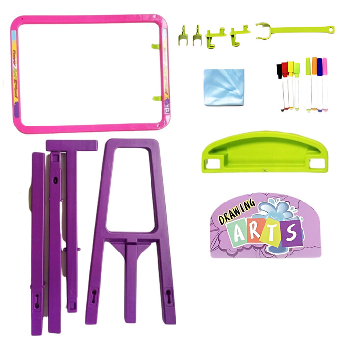 WOOPIE 3-in-1 Magnetic Dry Erase Board with Light Painting
