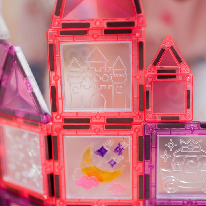 WOOPIE Magnetic Blocks Princess Castle Set 50 pcs.