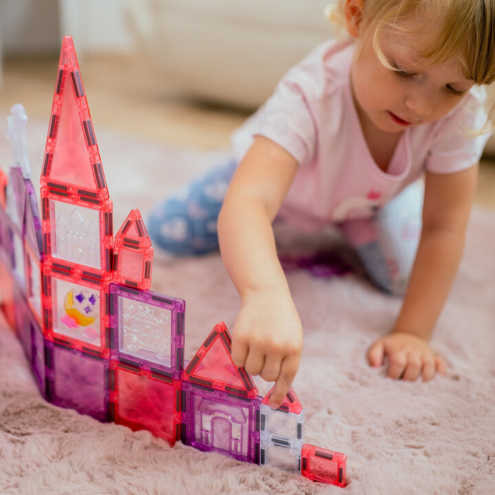 WOOPIE Magnetic Blocks Princess Castle Set 50 pcs.