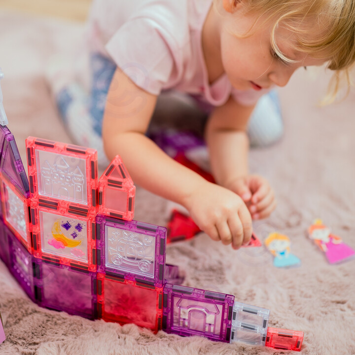 WOOPIE Magnetic Blocks Princess Castle Set 50 pcs.