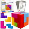 WOOPIE Tetris Cube Puzzle with Card Set