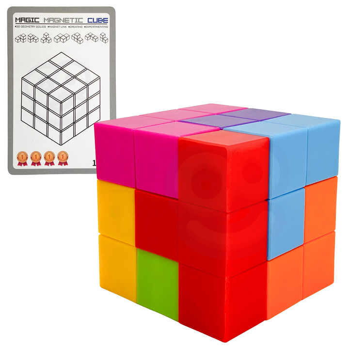 WOOPIE Tetris Cube Puzzle with Card Set