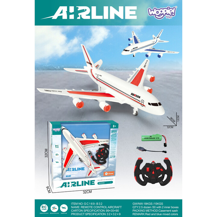 WOOPIE Remote Controlled Passenger Airline