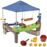 STEP2 Pump & Splash Shady Oasis Water Fun Center with Pump and Canopy