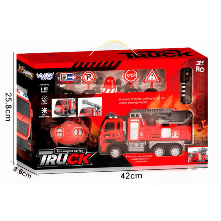 WOOPIE Remote Control Fire Truck Lift
